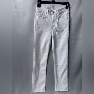 Edwin Bree Brandon Optic White, Endurance edition, size 24, Anthropologie